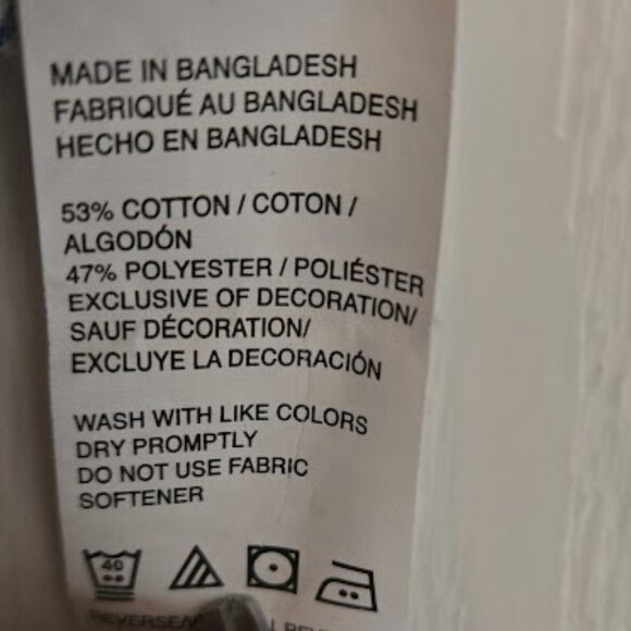 Men's Izod blue checked short sleeve button down shirt Size 2XLT‎ - Picture 5 of 5